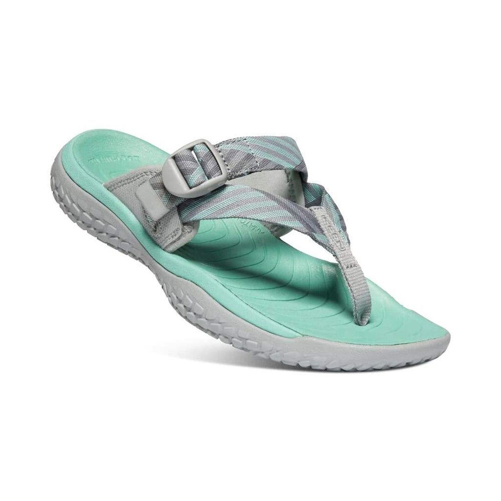 Brand New Keen Women's SOLR Toe Post Sandals - Lightweight, Flexible, Comfy